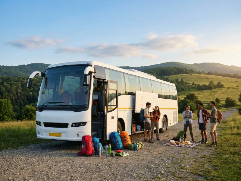 Tempo Traveller & Bus Hire